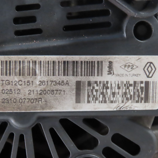 Alternateur occasion  Dacia LOGAN (LS_) 1.5 dci (ls04) (2010)   231007707R  2