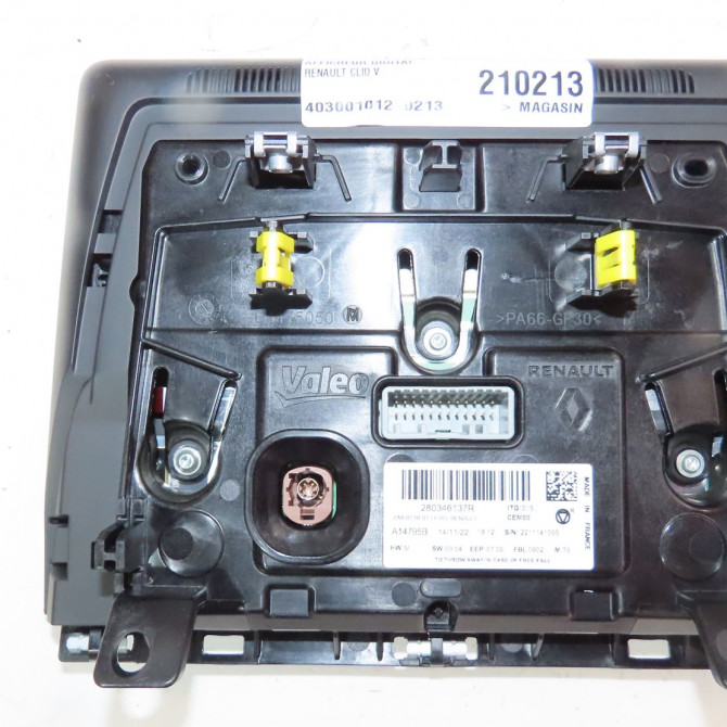 Afficheur digital occasion  Renault CLIO V (B7_) 1.0 sce 65 (b7mg) (2021)   280346137R  2