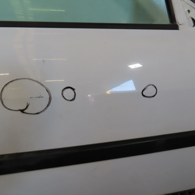 Porte avant droite occasion  Renault MEGANE II (BM0/1_, CM0/1_) 1.5 dci (bm1f, cm1f) (2005-2008)   7751474353  3