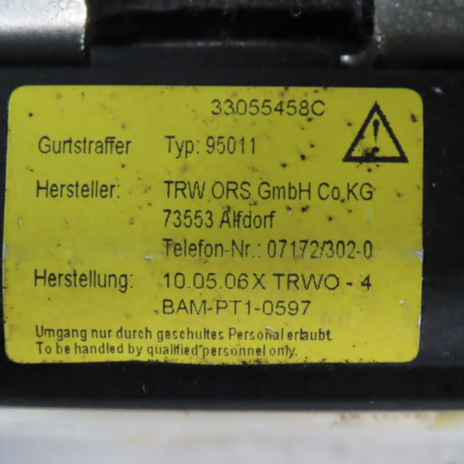 Ceinture avant gauche occasion  Renault CLIO III (BR0/1, CR0/1) 1.5 dci (c/br0g, c/br1g) (2005-2012) 5 portes   8200683928  2