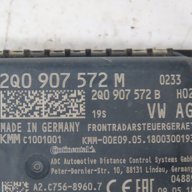  occasion  Volkswagen vw POLO VI (AW1, BZ1, AE1) 1.0 tsi (2017)   2Q0907572M  2