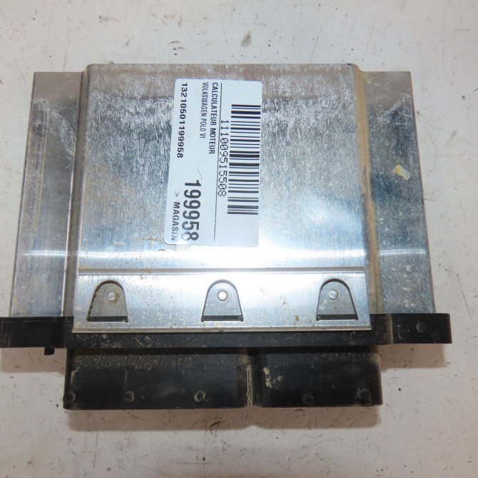 Calculateur moteur occasion  Volkswagen vw POLO VI (AW1, BZ1, AE1) 1.0 tsi (2017)   04C907309T  1