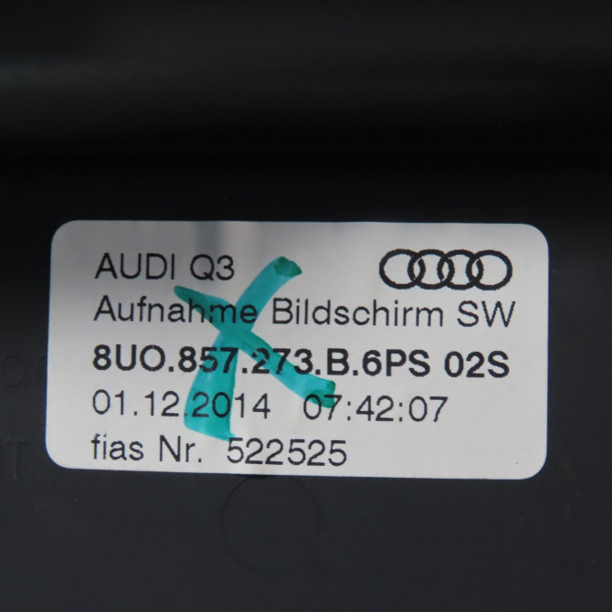 Afficheur digital occasion  Audi Q3 (8UB, 8UG) 2.0 tdi (2011-2018)   8UO857273B  2