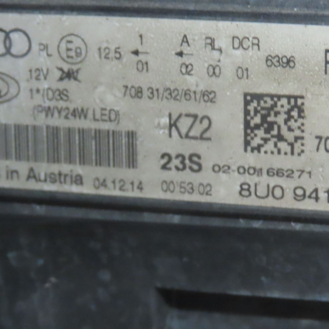 Phare droit occasion  Audi Q3 (8UB, 8UG) 2.0 tdi (2011-2018)   8U0941006  4