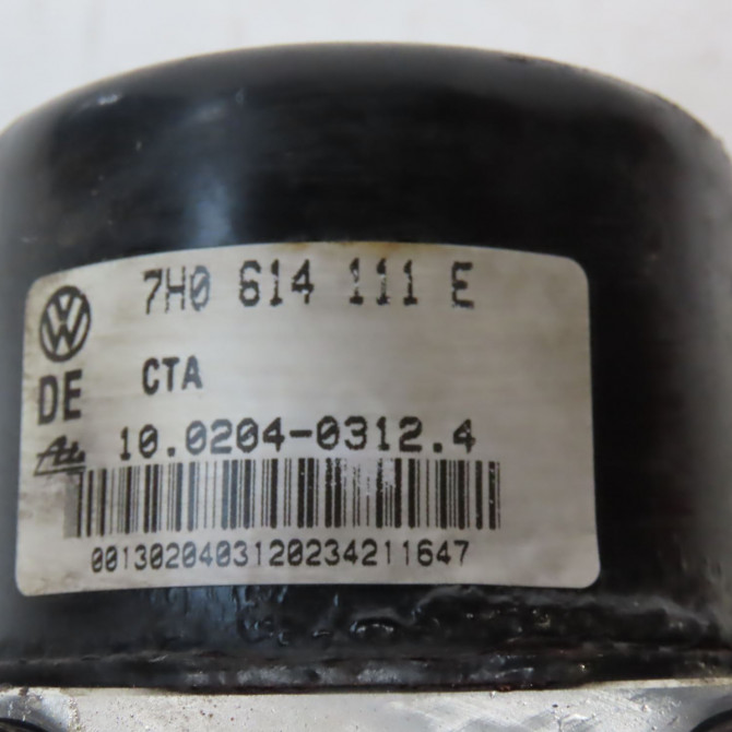 Unité hydraulique ABS occasion  Volkswagen vw TRANSPORTER V Camionnette (7HA, 7HH, 7EA, 7EH) 2.5 tdi (2003-2009)   7H0614111ECTA  2