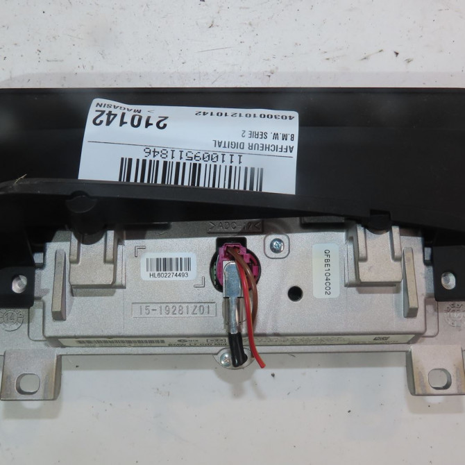 Afficheur digital occasion  Bmw 2 Coupé (F22, F87) 218 d (2014-2015)   65509292243  2