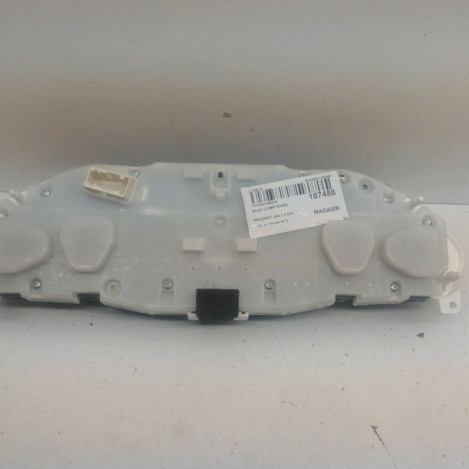 Bloc compteurs occasion  Peugeot 208 I (CA_, CC_) 1.6 hdi / bluehdi 75 (2013) 5 portes   9813848980  3
