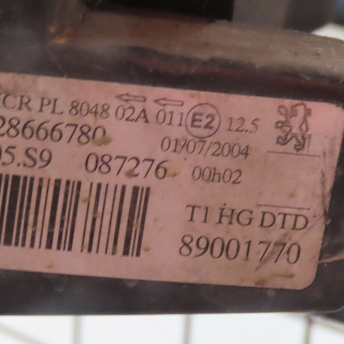 Phare droit occasion  Peugeot 206 CC (2D) 1.6 16v (2dnfuf, 2dnfur) (2000-2007) 2 portes   6205S9  3