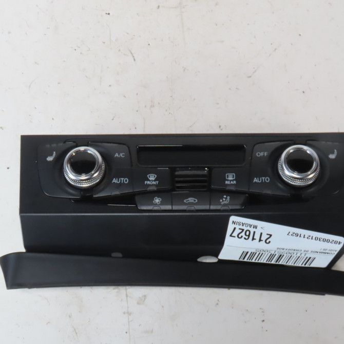 Commande de chauffage occasion  Audi Q5 (8RB) 3.0 tdi quattro (2008-2017)   8K1820043AQ  1