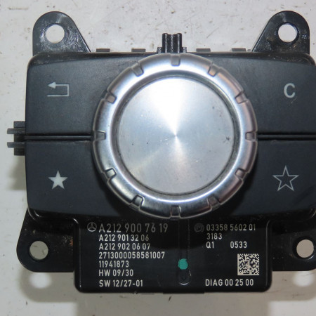 Commande autoradio occasion  Mercedes-benz CLASSE E (W212) E 300 hybrid / bluetec hybrid (212.098) (2011-2016)   A2129007619 