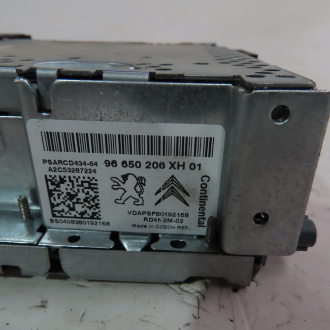Autoradio occasion  Peugeot 308 I (4A_, 4C_) 1.6 hdi (2007-2014) 5 portes   96650208XH  2