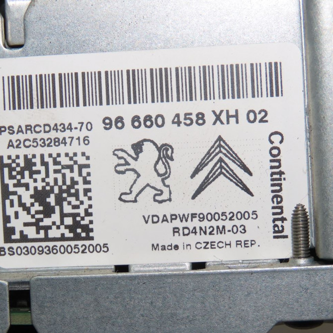 Autoradio occasion  Peugeot 308 I (4A_, 4C_) 1.6 hdi (2007-2014) 5 portes   96660458XH  2