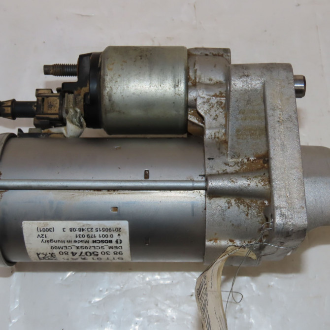 Démarreur occasion  Peugeot 2008 I (CU_) 1.2 thp 110 / puretech 110 (2015) 5 portes   9830507480  1