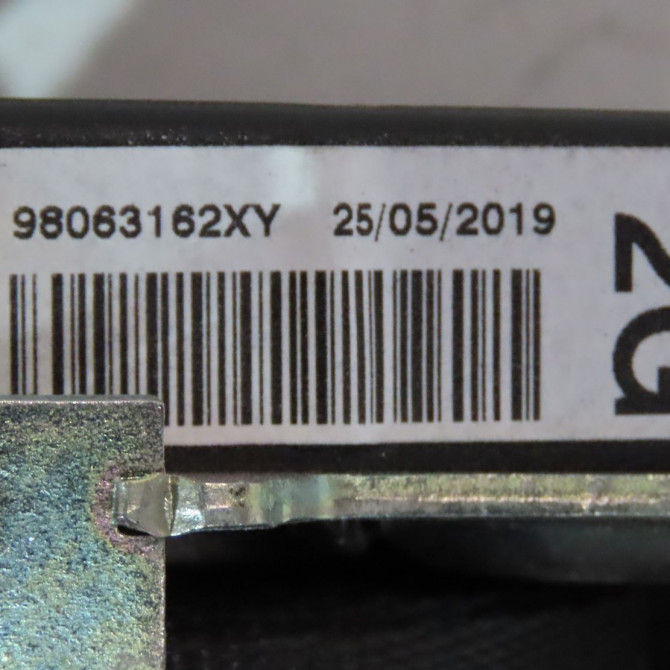 Ceinture arrière gauche occasion  Peugeot 208 I (CA_, CC_) 1.2 vti 68 / puretech 68 (2016) 5 portes   16101489XY  2