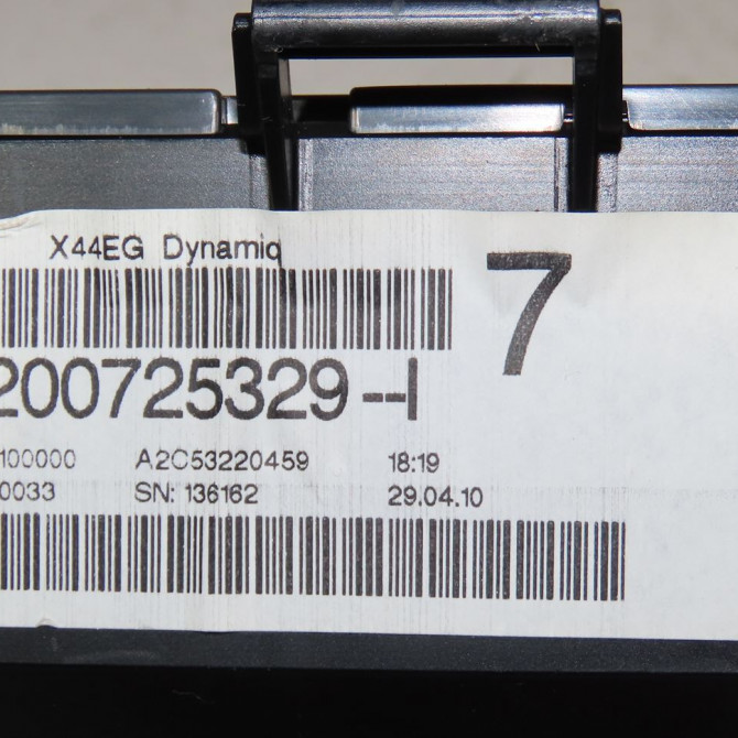 Bloc compteurs occasion  Renault TWINGO II (CN0_) 1.5 dci (cn0e) (2007-2014) 3 portes   8200725329  2