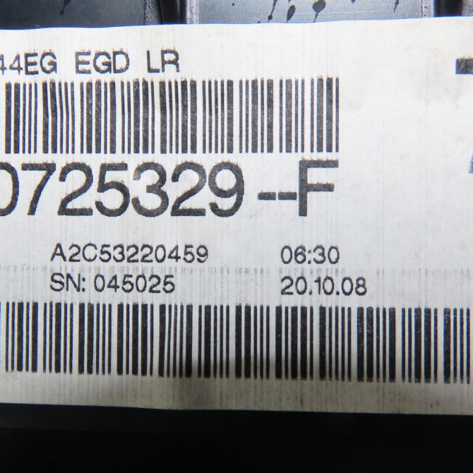 Bloc compteurs occasion  Renault TWINGO II (CN0_) 1.5 dci (cn0e) (2007-2014) 3 portes   8200725329  3