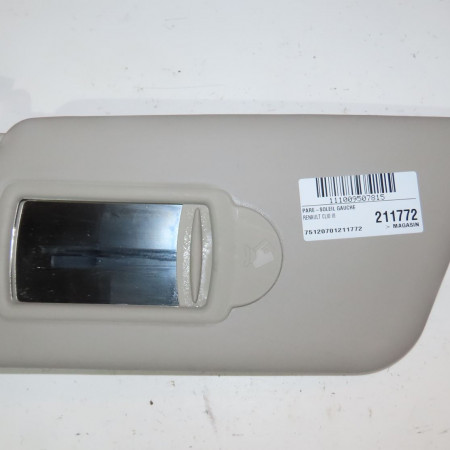 Pare-soleil gauche occasion  Renault CLIO III (BR0/1, CR0/1) 1.5 dci (2010-2014) 5 portes   8200294234 