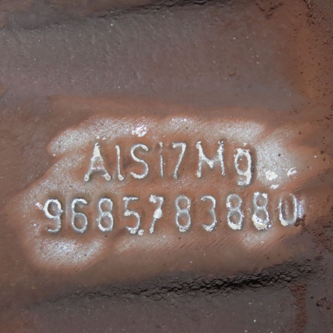 Jante aluminium occasion  Peugeot 5008 (0U_, 0E_) 1.6 hdi (2010-2017) 5 portes   9685783880  2