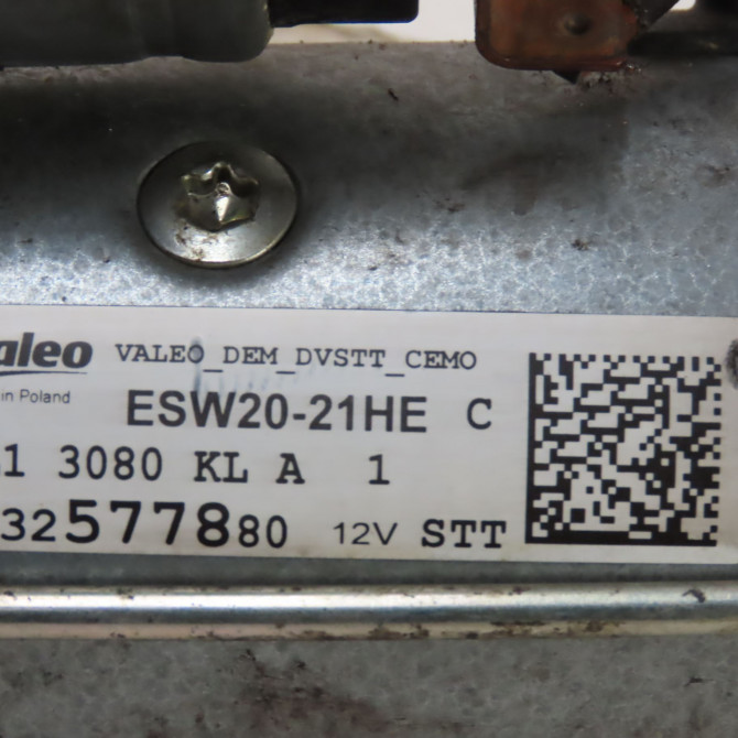 Démarreur occasion  Peugeot 308 III (FB_, FH_, FP_, F3_) Bluehdi 130 (fbyhzl, fbyhzt) (2021)   9832577880  2