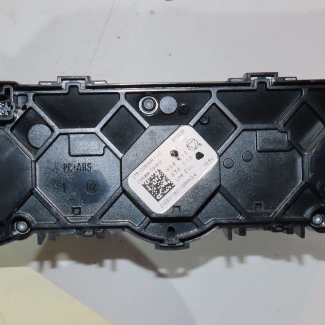 Commande de chauffage occasion  Renault ARKANA I (LCM_, LDN_) 1.6 e-tech 145 (ldmu) (2020) 5 portes   275100936R  2