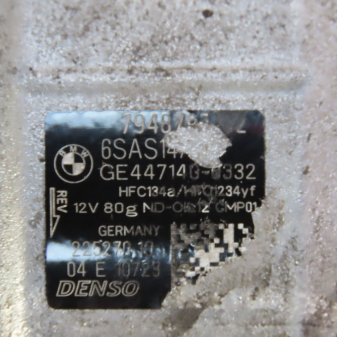 Compresseur air conditionne occasion  Bmw 1 (F40) 116 d (2019)   64527948797  2