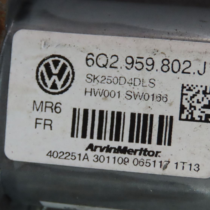 Mecanisme+moteur leve-glace avg occasion  Skoda FABIA II (542) 1.2 (2006-2014) 5 portes   5J4837461  2