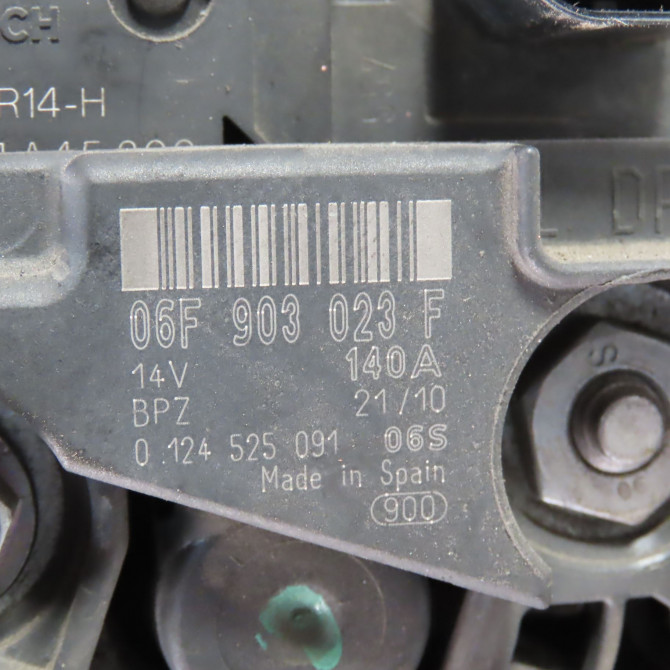 Alternateur occasion  Volkswagen vw POLO V (6R1, 6C1) 1.6 tdi (2009) 5 portes   6F903023F  2