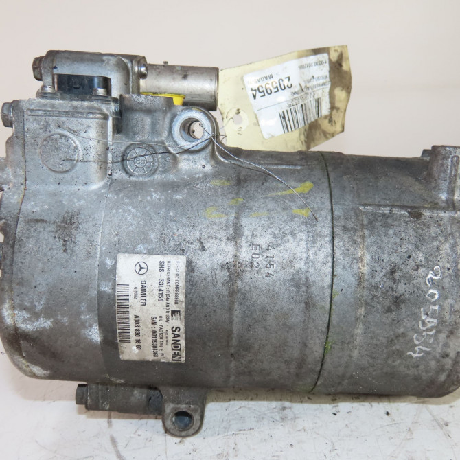 Compresseur air conditionne occasion  Mercedes-benz CLASSE E (W212) E 300 hybrid / bluetec hybrid (212.098) (2011-2016)   A0038301660  1