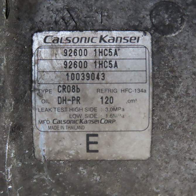 Compresseur air conditionne occasion  Nissan MICRA IV (K13K) 1.2 (2010-2015)   926001HC5A  2