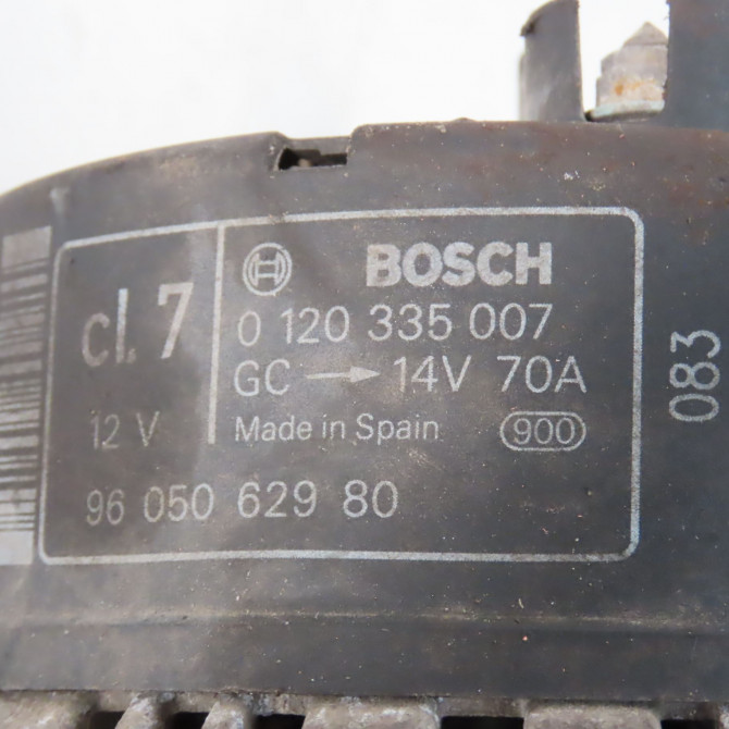 Alternateur occasion  Citroën BERLINGO / BERLINGO FIRST Camionnette/Monospace (M_) 1.1 i (mahdz, mbhdz, mbhfx) (1996-2008)   9605062980  2