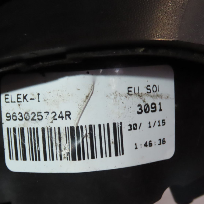 Retroviseur exterieur electrique gauche occasion  Renault CLIO IV (BH_) 1.5 dci 75 (2012) 5 portes   963022031R  2