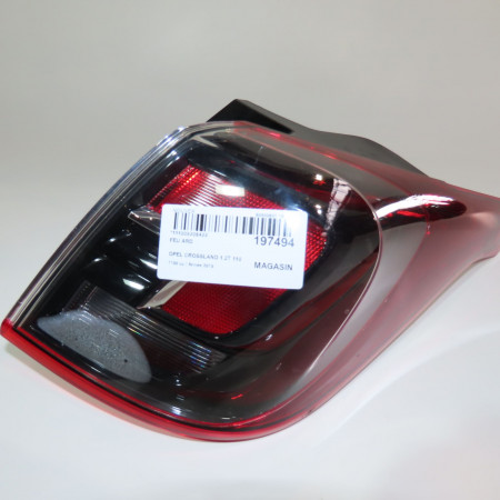 Feu arrière droit occasion  Opel CROSSLAND X / CROSSLAND (P17, P2QO) 1.2 (75) (2017)   39137522 