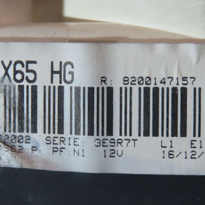 Commande de chauffage occasion  Renault CLIO II (BB_, CB_) 1.5 dci (b/cb07) (2001-2009) 3 portes   7701051262  3