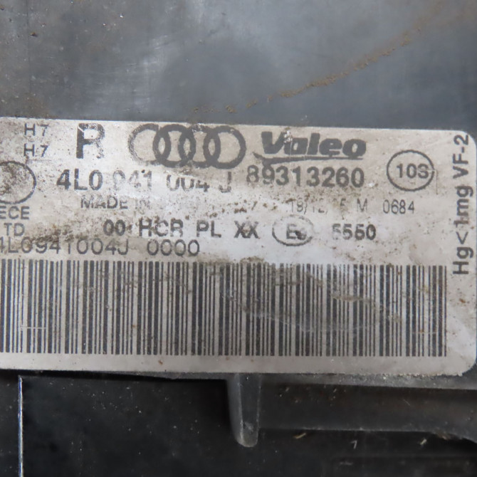 Phare droit occasion  Audi Q7 (4LB) 3.0 tdi quattro (2006-2008)   4L0941004J  2