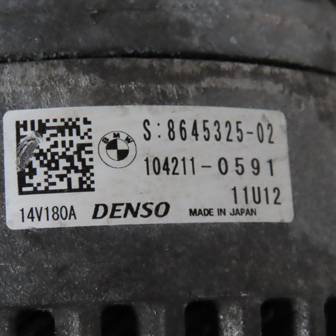 Alternateur occasion  Bmw 2 Coupé (F22, F87) 218 i (2015)   12318645325  2