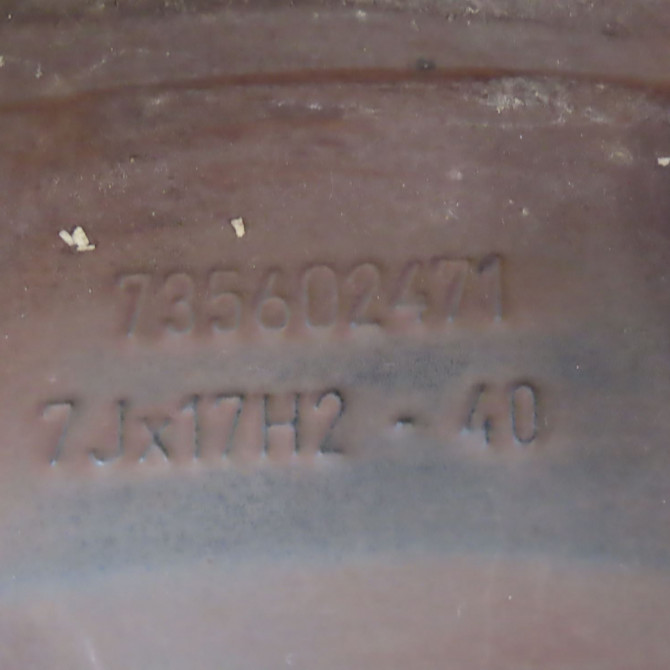 Jante aluminium occasion  Fiat 500X (334_) 1.6 (334axe1a) (2014-2020)   735602471  2