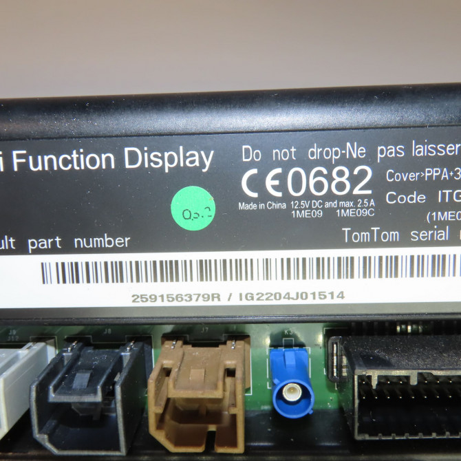 Afficheur digital occasion  Renault KANGOO Express (FW0/1_) 1.5 dci 90 (fw0g, fw05, fw08, fw11) (2009) 4 portes   259156379R  2