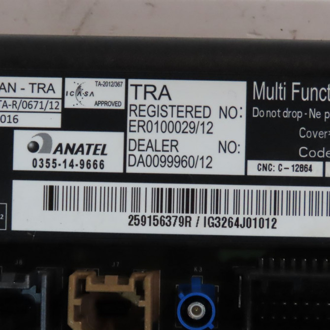 Afficheur digital occasion  Renault CAPTUR I (J5_, H5_) 1.2 tce 120 (2013)   259156379R  3