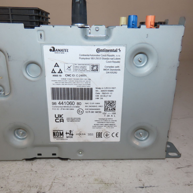 Autoradio occasion  Peugeot 2008 II (UD_, US_, UY_, UK_) 1.2 puretech 130 (2019)   9844106080  3