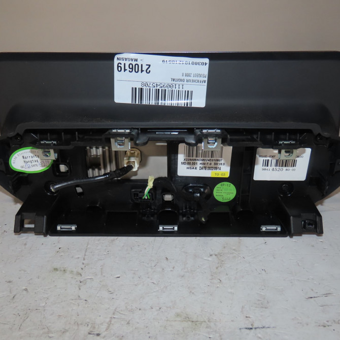 Afficheur digital occasion  Peugeot 2008 II (UD_, US_, UY_, UK_) 1.2 puretech 130 (2019)   9841452080  2