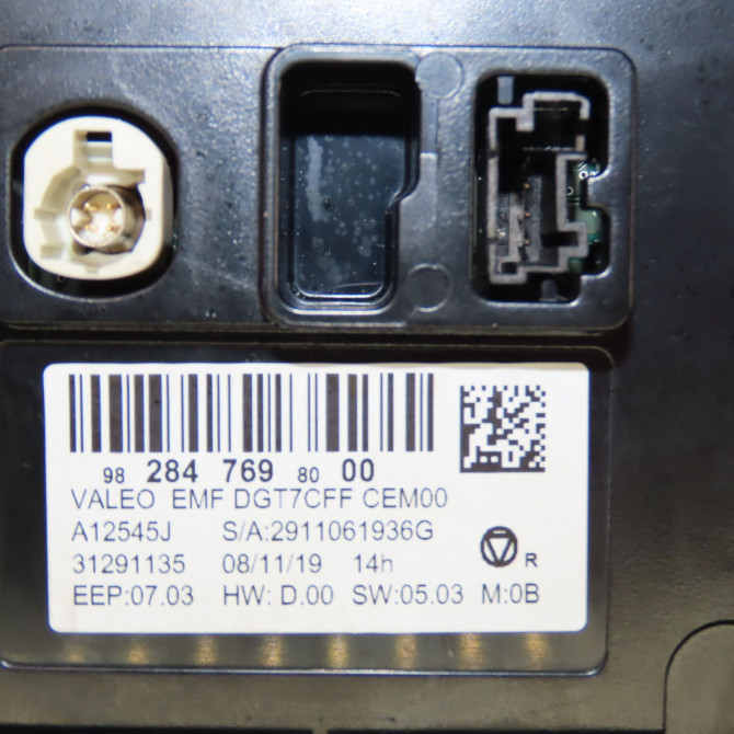 Afficheur digital occasion  Peugeot 208 II (UB_, UP_, UW_, UJ_) 1.2 puretech 100 (2019) 5 portes   9828476980  2