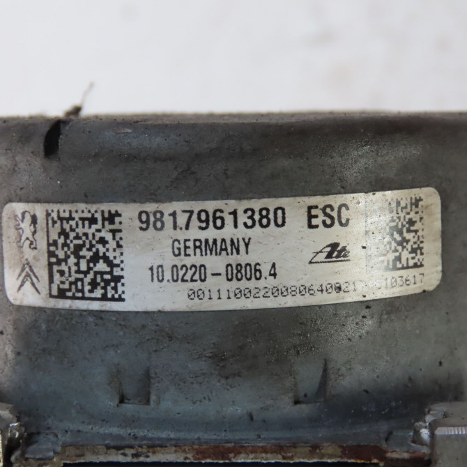 Unité hydraulique ABS occasion  Peugeot 208 I (CA_, CC_) 1.6 gti (2012)   1617358780  2