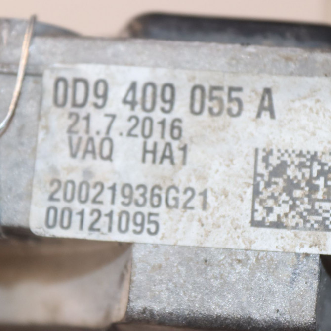 Boite de transfert occasion  Volkswagen vw GOLF VII (5G1, BQ1, BE1, BE2) 2.0 gti clubsport (2016-2017)   0D9409055A  2