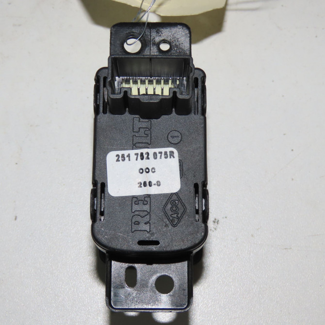 Interrupteur commande de frein a main occasion  Renault TALISMAN Grandtour (KP_) 2.0 blue dci 200 (kpal) (2019)   251752075R  3