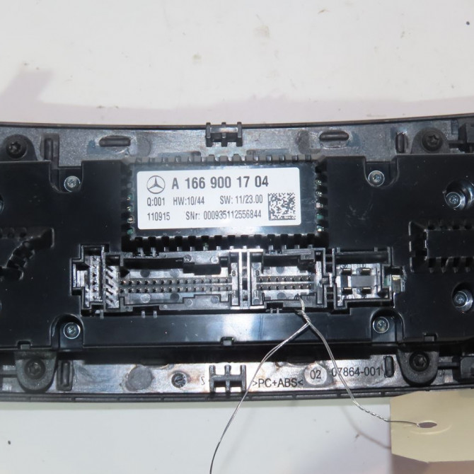 Commande de chauffage occasion  Mercedes-benz CLASSE M (W166) Ml 250 cdi / bluetec 4-matic (166.004, 166.003) (2011-2015)   1669001704  2