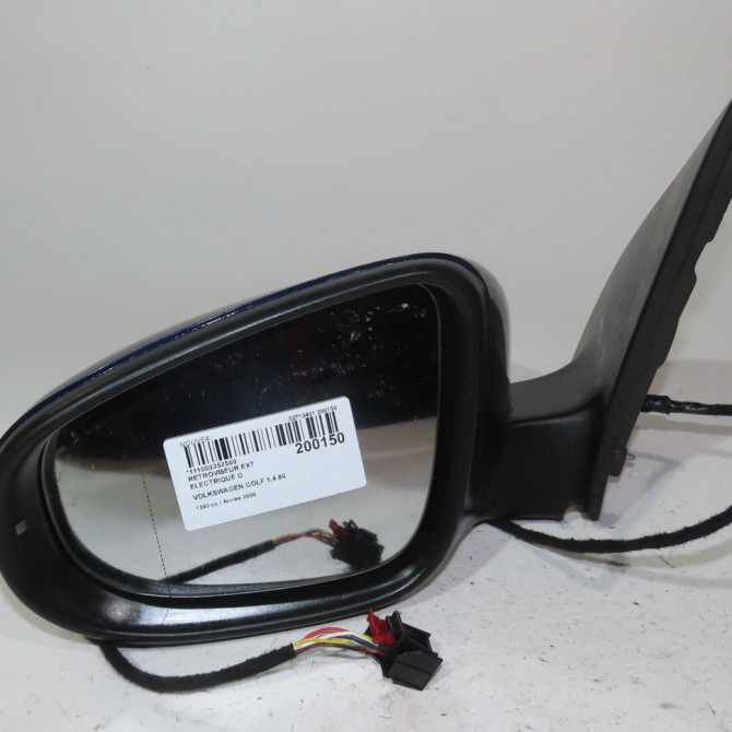 Retroviseur exterieur electrique gauche occasion  Volkswagen vw GOLF VI (5K1) 1.4 (2008-2012) 5 portes   5K0857507AD9B9  1