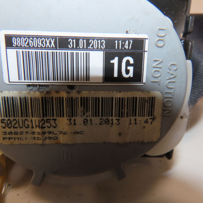 Ceinture avant gauche occasion  Citroën C4 II (NC_) 1.6 hdi 90 (2009) 5 portes   98026093XX  2