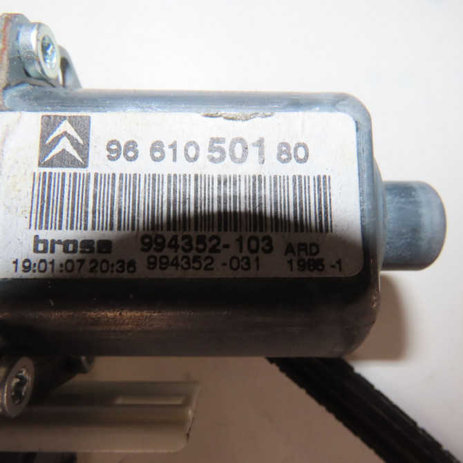 Mecanisme+moteur leve-glace avg occasion  Citroën C6 (TD_) 2.7 hdi (2005-2011)   9221T9  5