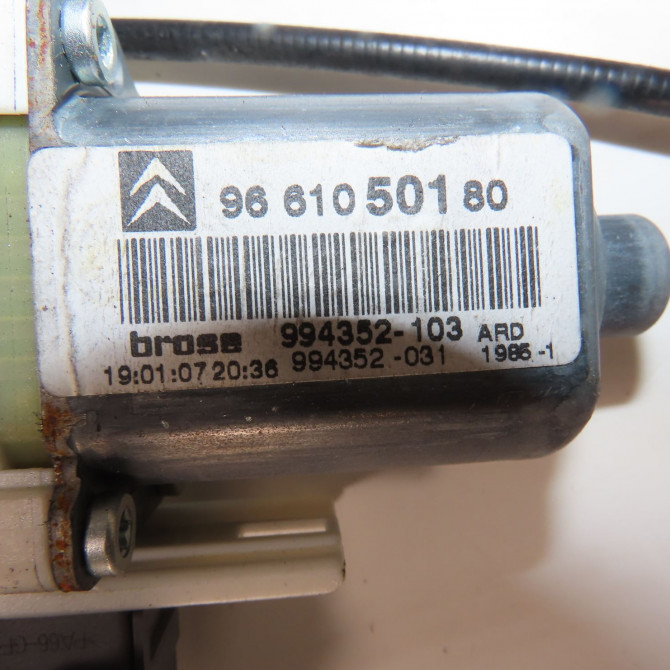 Mecanisme+moteur leve-glace ard occasion  Citroën C6 (TD_) 2.7 hdi (2005-2011)   922495  2