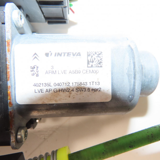 Mecanisme+moteur leve-glace avg occasion  Citroën C3 PICASSO (SH_) 1.6 hdi 90 (2010) 5 portes   9802601480  2